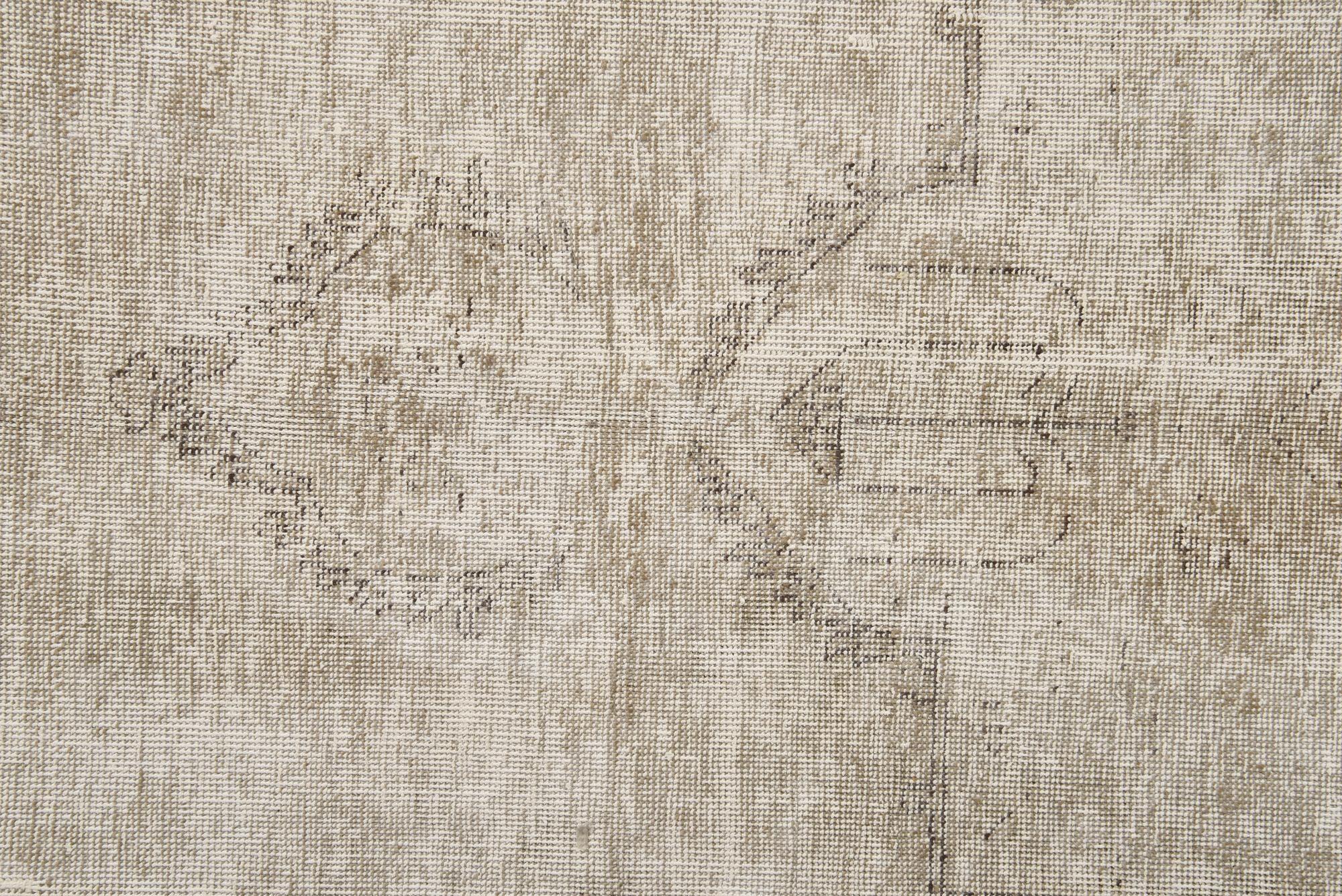 7' 8 x 10' 9 Hand Knotted Ultra Vintage Persian Wool Rug