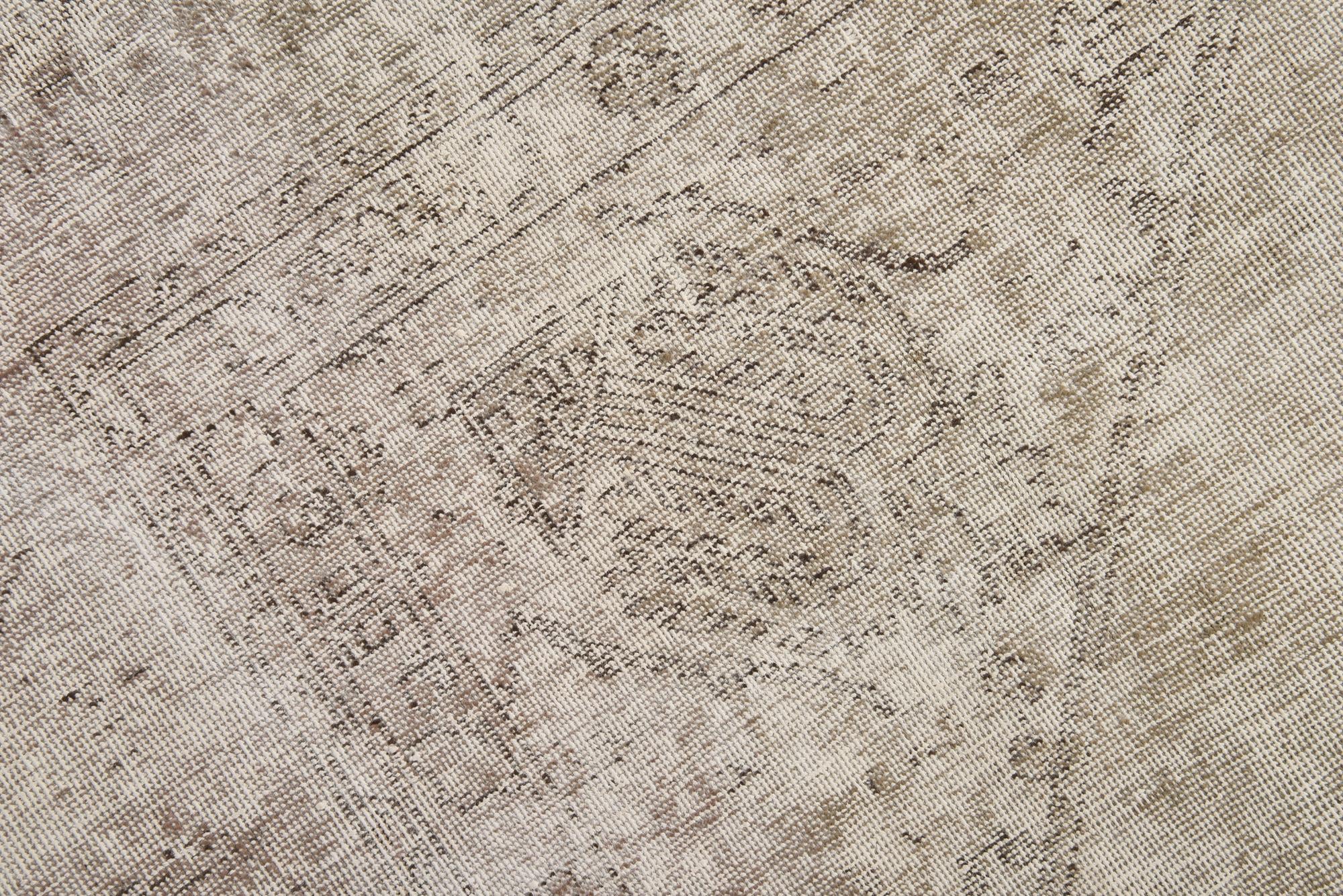 7' 8 x 10' 9 Hand Knotted Ultra Vintage Persian Wool Rug