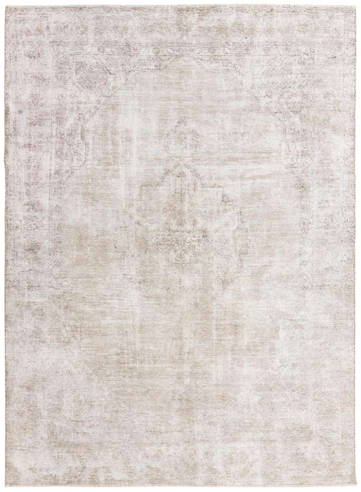 7' 8 x 10' 9 Hand Knotted Ultra Vintage Persian Wool Rug