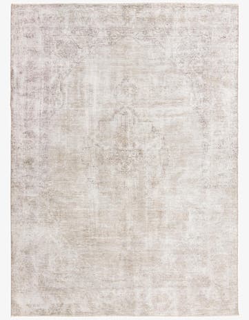 7' 8 x 10' 9 Hand Knotted Ultra Vintage Persian Wool Rug