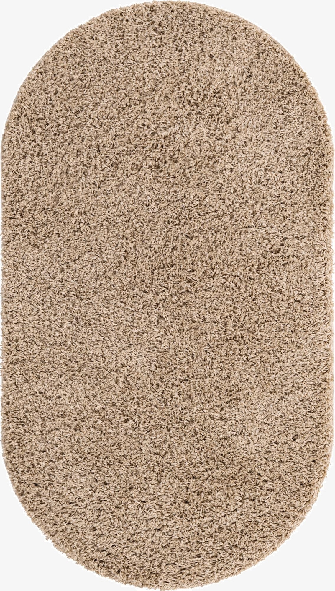 3' 3 x 5' 3 Everyday Shag Oval Rug