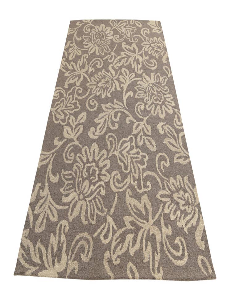 Detail image of 5' 1 x 8' Agra Wool Rug