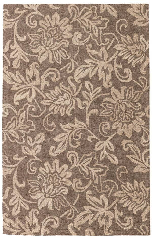 Detail image of 5' x 8' Agra Wool Rug