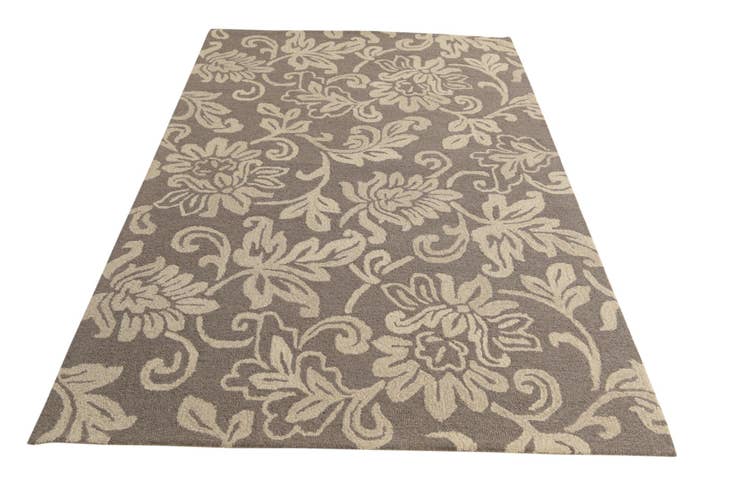 Detail image of 5' 1 x 8' Agra Wool Rug