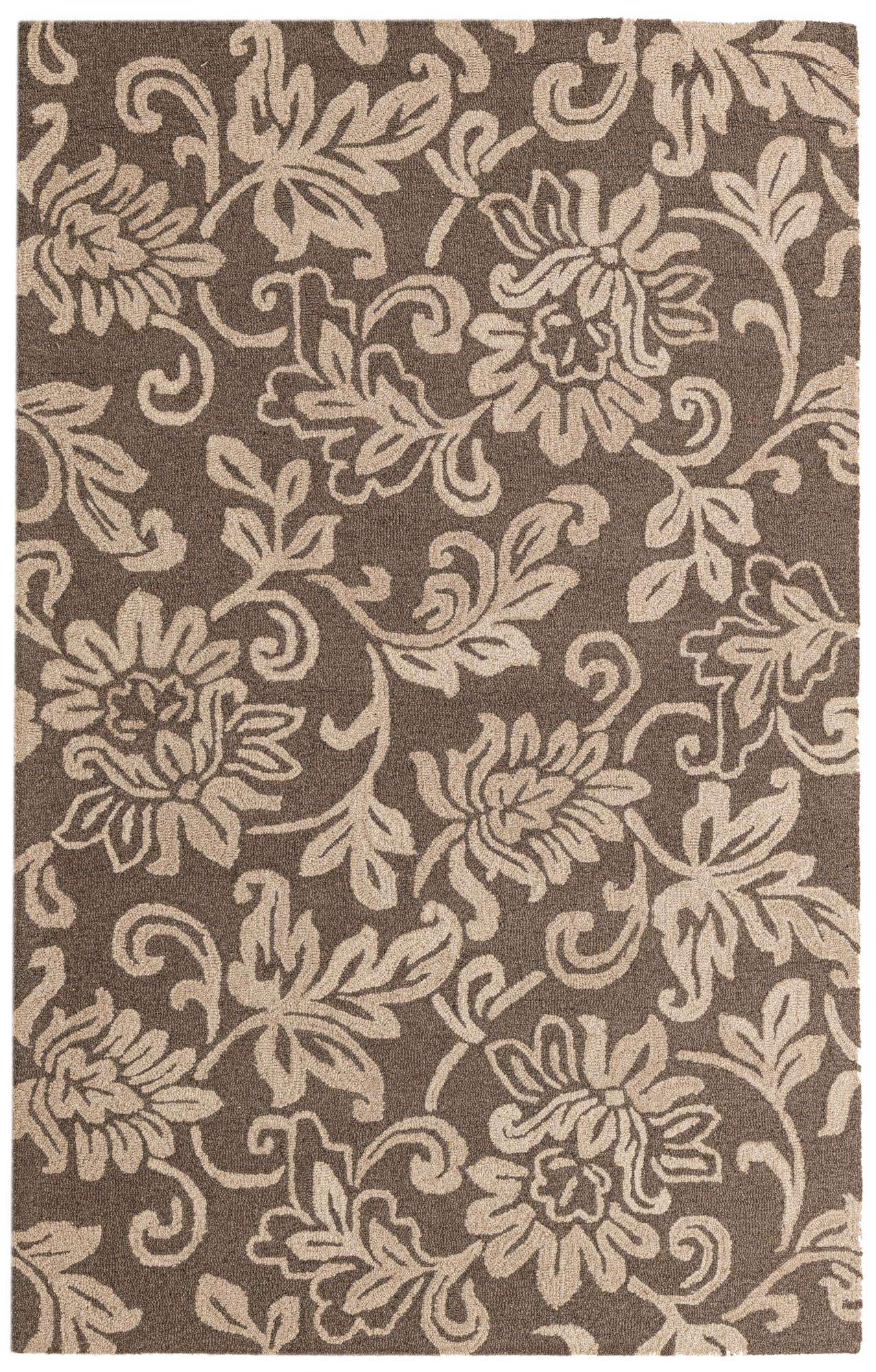 5' 1 x 8' Agra Wool Rug