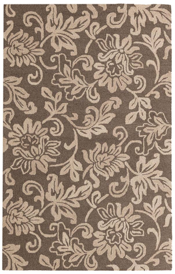 Detail image of 5' 1 x 8' Agra Wool Rug