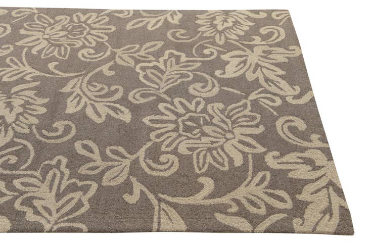Detail image of 5' x 8' Agra Wool Rug