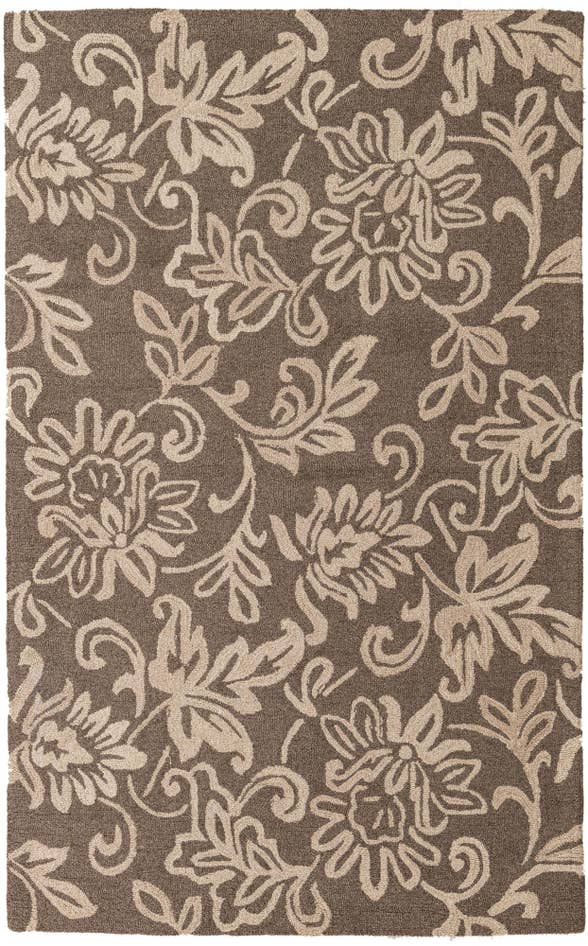 Detail image of 5' x 8' Agra Wool Rug