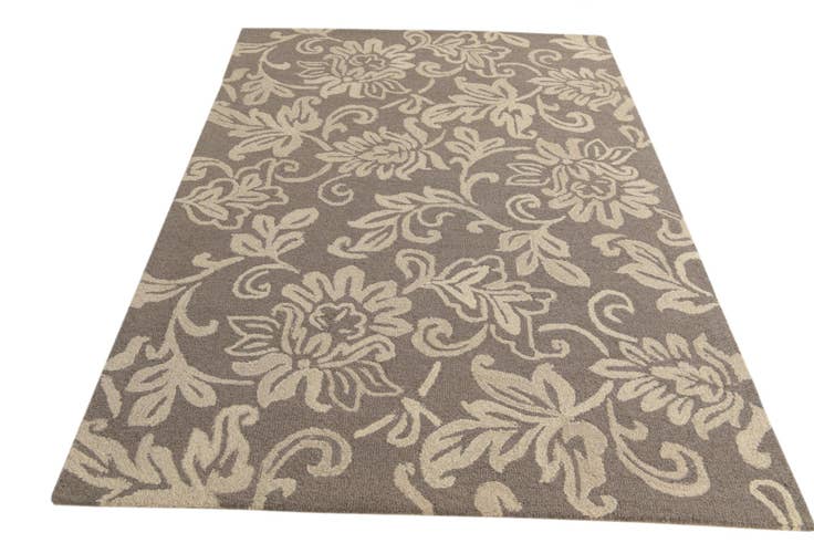 Detailansicht von 155cm x 245cm Agra Wolle Teppich