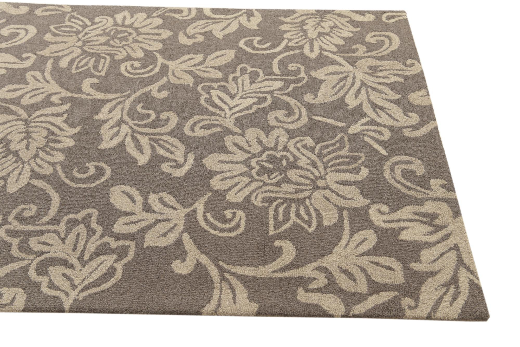 5' 1 x 8' Agra Wool Rug