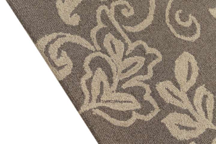 155cm x 245cm Agra Wolle Teppich