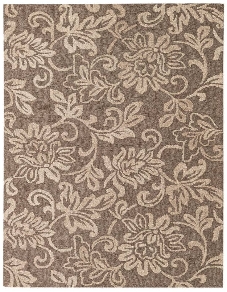 Detail image of 5' x 8' Agra Wool Rug