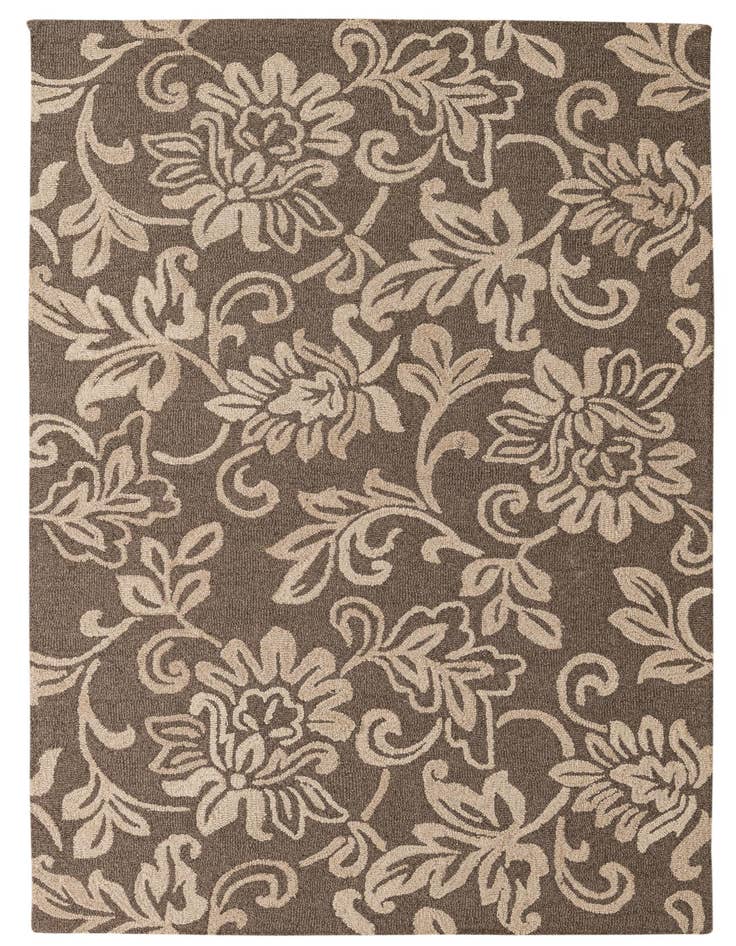Detail image of 5' x 8' Agra Wool Rug