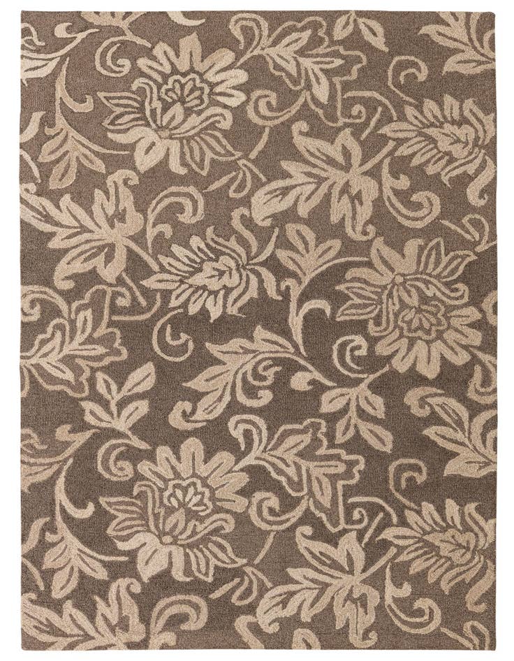 Detail image of 5' x 8' Agra Wool Rug