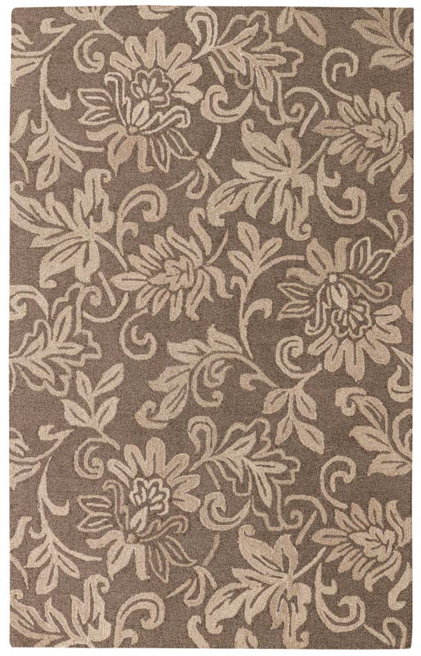 Detail image of 5' x 8' Agra Wool Rug