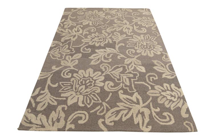 Detail image of 5' x 8' Agra Wool Rug