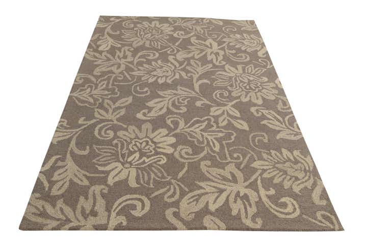 5' x 8' Agra Wool Rug
