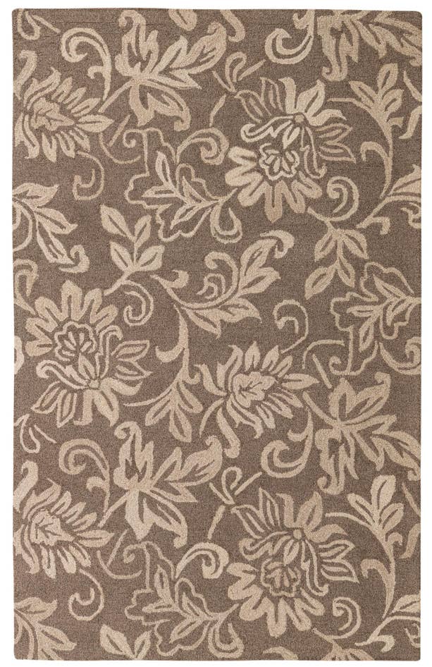 Detail image of 5' x 8' Agra Wool Rug