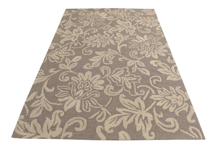 Detail image of 5' x 8' Agra Wool Rug