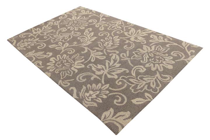 5' x 8' Agra Wool Rug