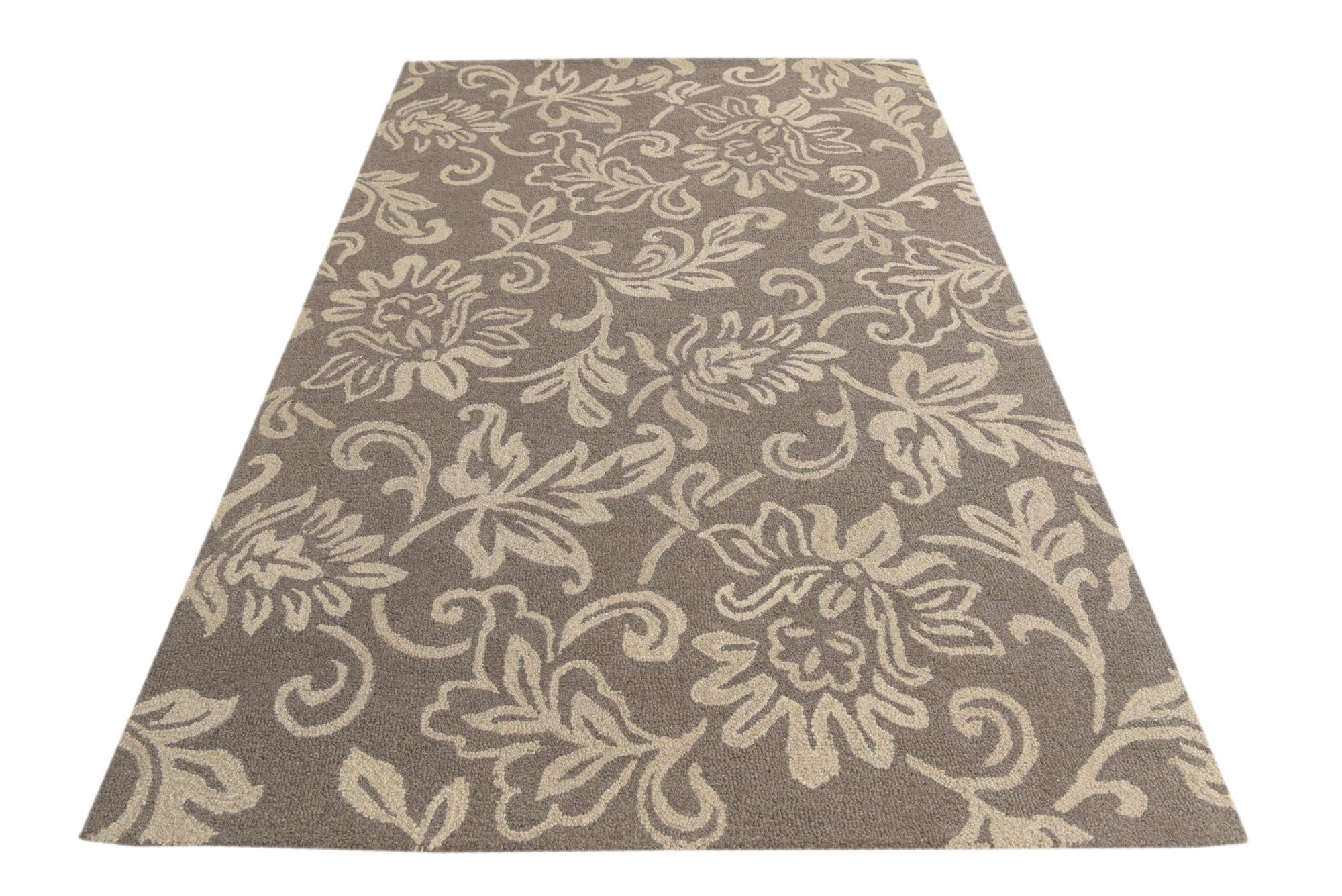 5' x 8' Agra Wool Rug