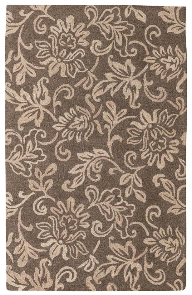 Detail image of 5' x 8' Agra Wool Rug