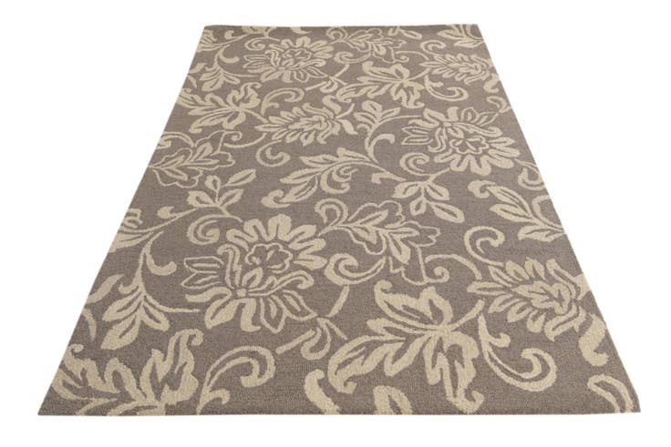Detail image of 5' x 8' Agra Wool Rug