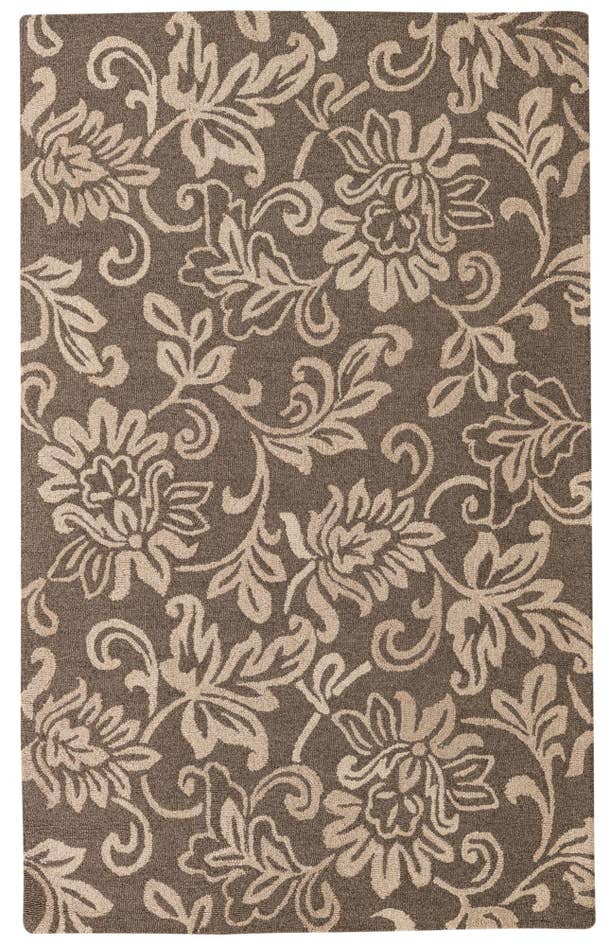 Detail image of 5' x 8' Agra Wool Rug