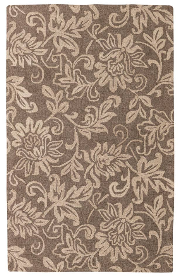 Detail image of 5' x 8' Agra Wool Rug