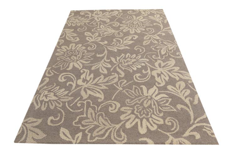 Detail image of 5' x 8' Agra Wool Rug