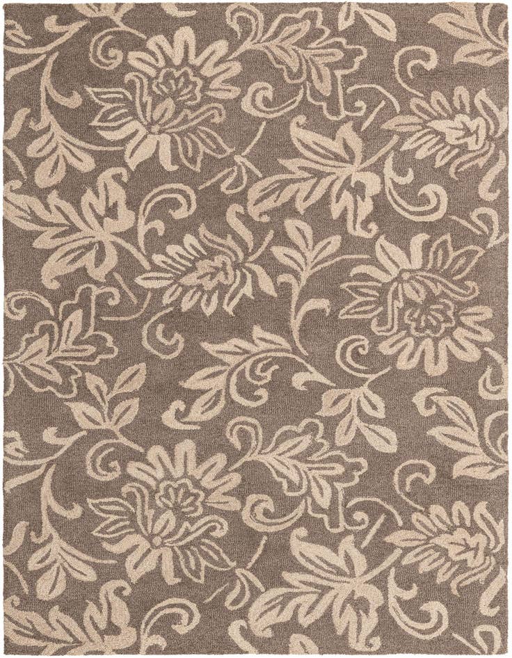 Detail image of 5' x 8' Agra Wool Rug