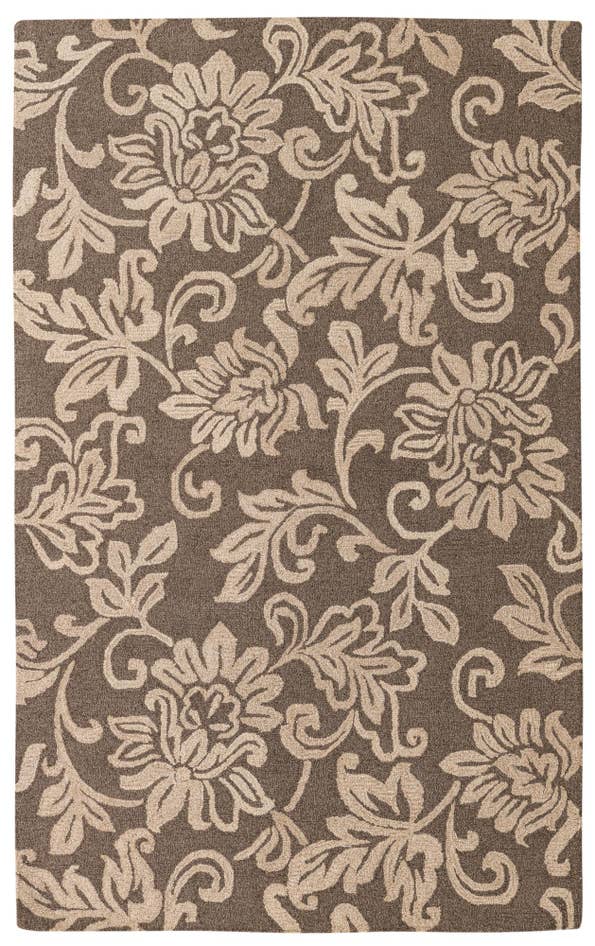 Detail image of 5' 1 x 8' Agra Wool Rug