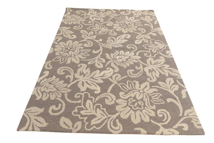 Detail image of 5' x 8' Agra Wool Rug