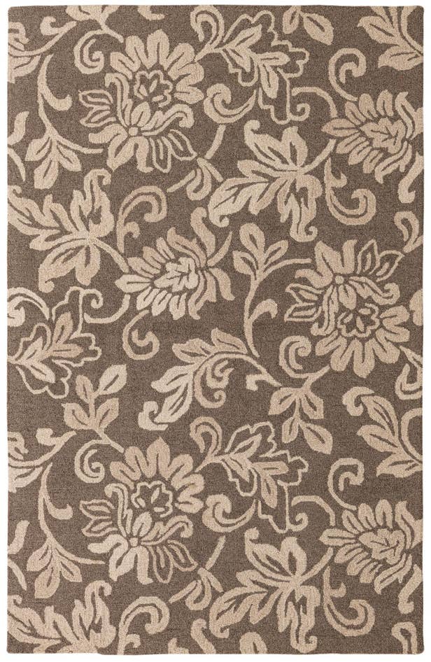 Detail image of 5' x 8' Agra Wool Rug