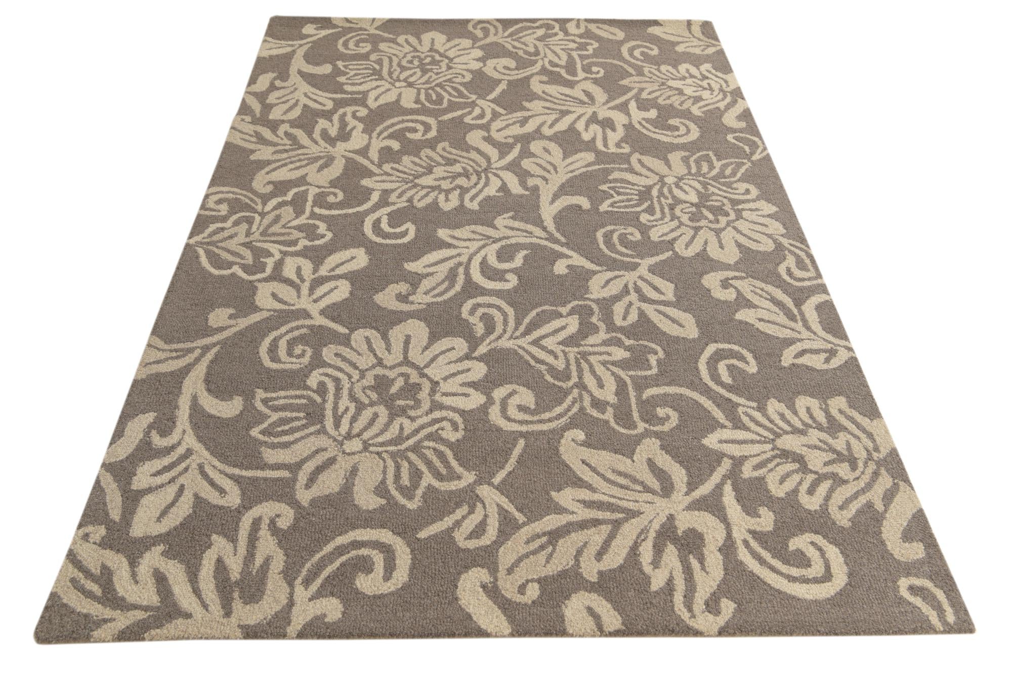 5' 1 x 8' Agra Wool Rug