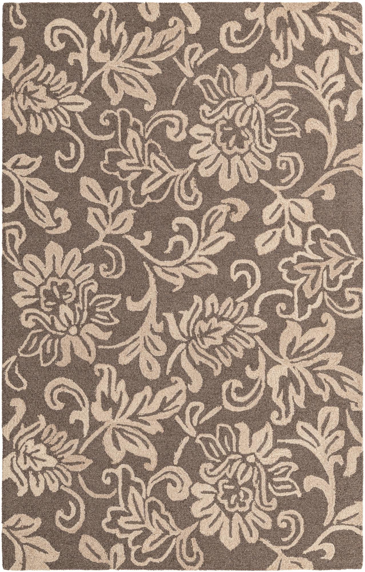 5' 1 x 8' Agra Wool Rug