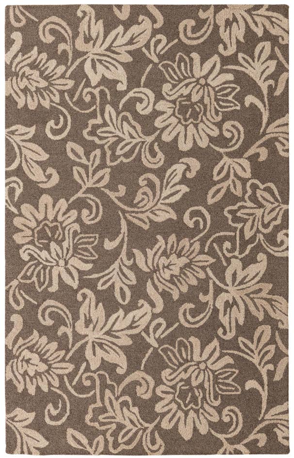 Detail image of 5' x 8' Agra Wool Rug
