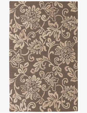 5' 1 x 8' Agra Wool Rug