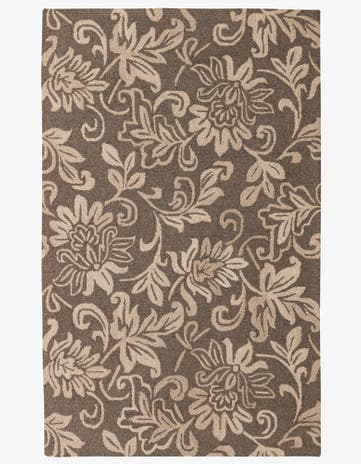 5' 1 x 8' Agra Wool Rug