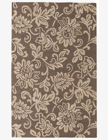 5' 1 x 8' Agra Wool Rug