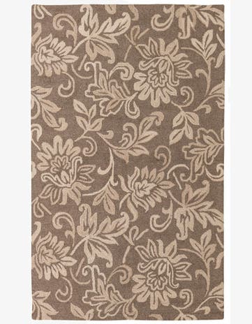5' x 8' Agra Wool Rug