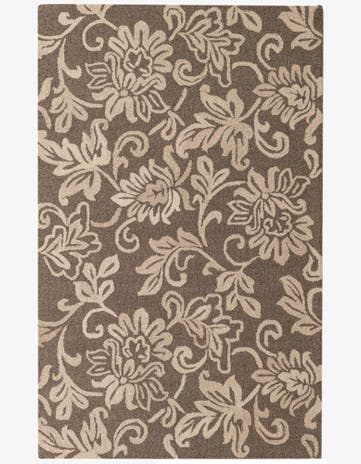 5' 1 x 8' Agra Wool Rug