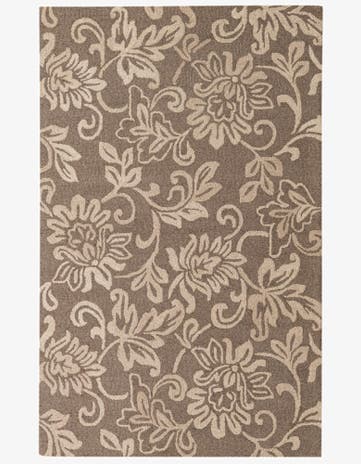 5' x 8' Agra Wool Rug