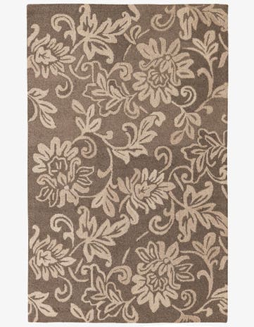 5' 1 x 8' Agra Wool Rug