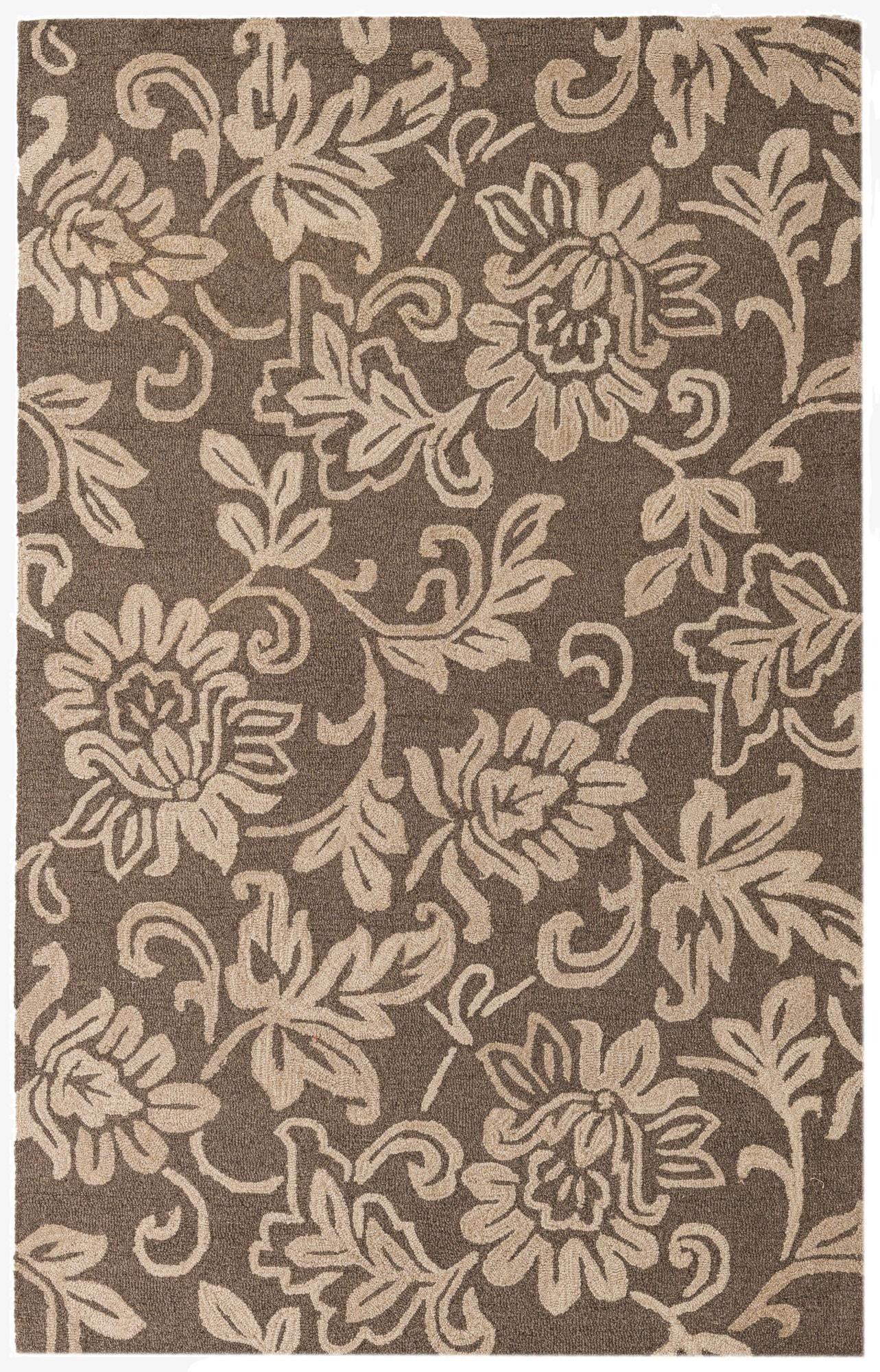 5' x 7' 10 Agra Wool Rug
