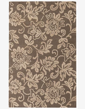 5' x 7' 10 Agra Wool Rug