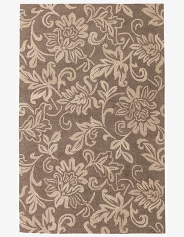 5' x 8' Agra Wool Rug