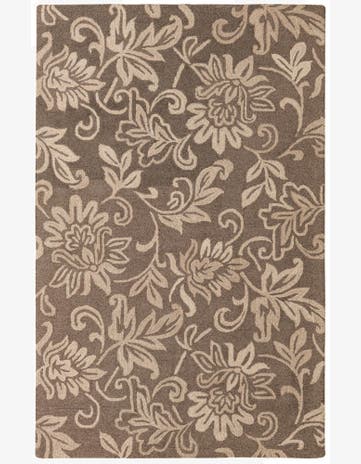 5' x 8' Agra Wool Rug