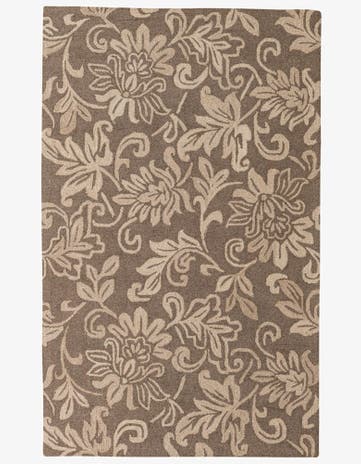 5' x 8' Agra Wool Rug