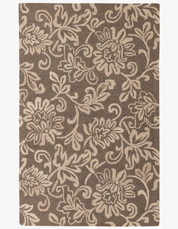 5' x 8' Agra Wool Rug